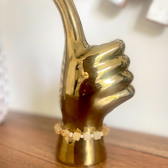 NEW, Free People, Agate citrine beaded bracelet - Picture 7 of 7